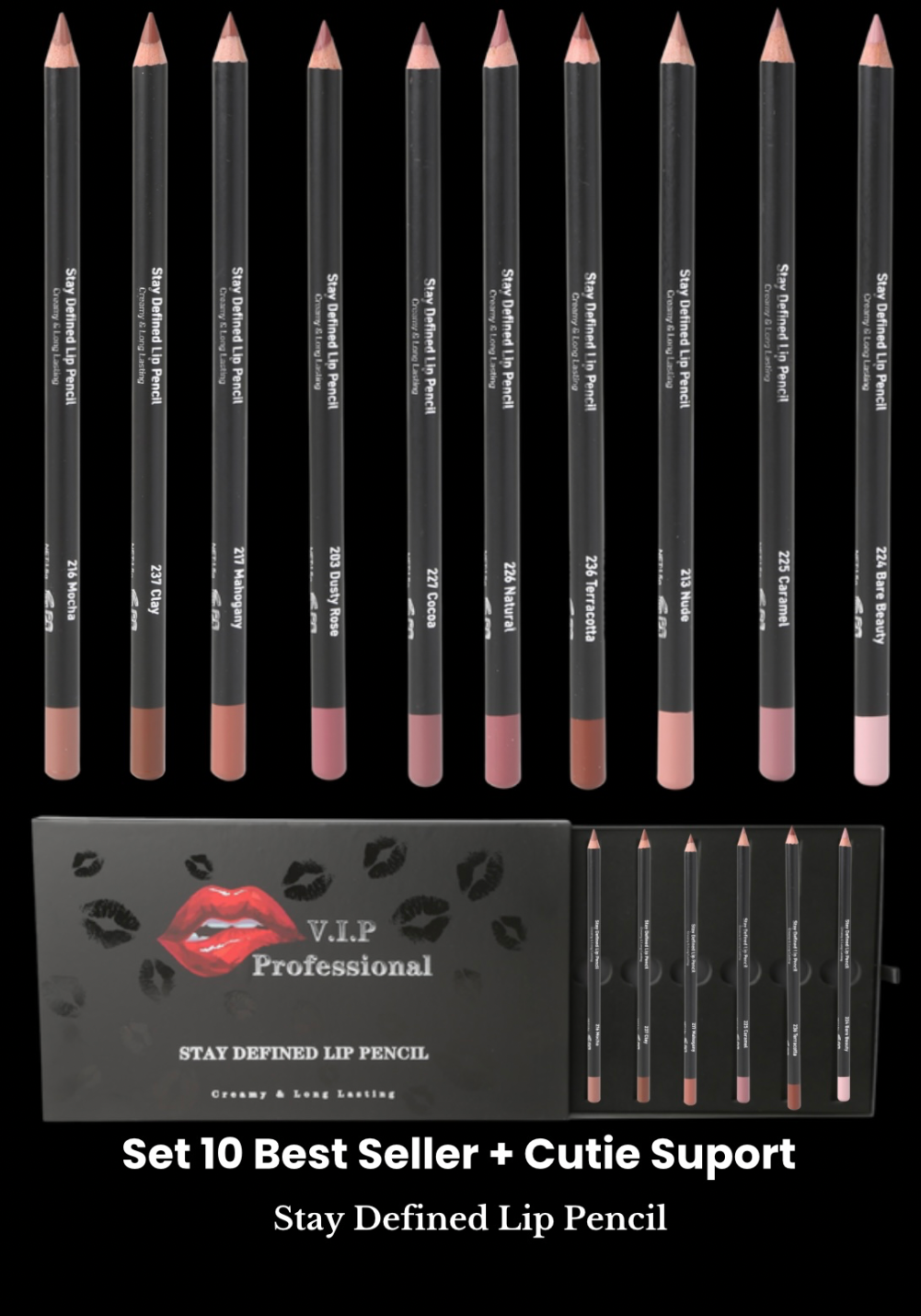 Set 10 Creioane Cailyn