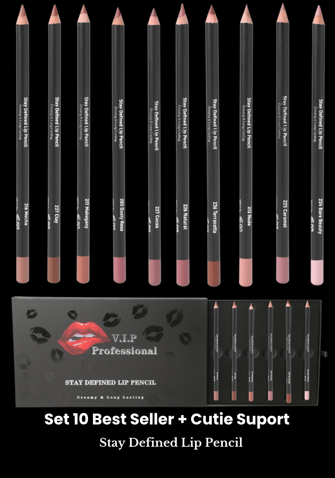 Set 10 Creioane Cailyn