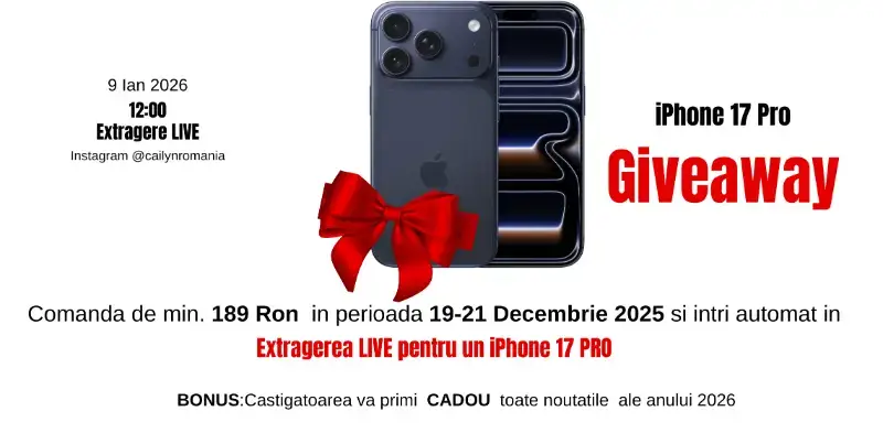 Giveaway Iphone 17 Pro Cailyn